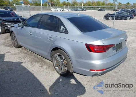 2019 Audi A4 40 Titanium Premium z USA, uszkodzony, nr VIN WAUGMAF45KN012487